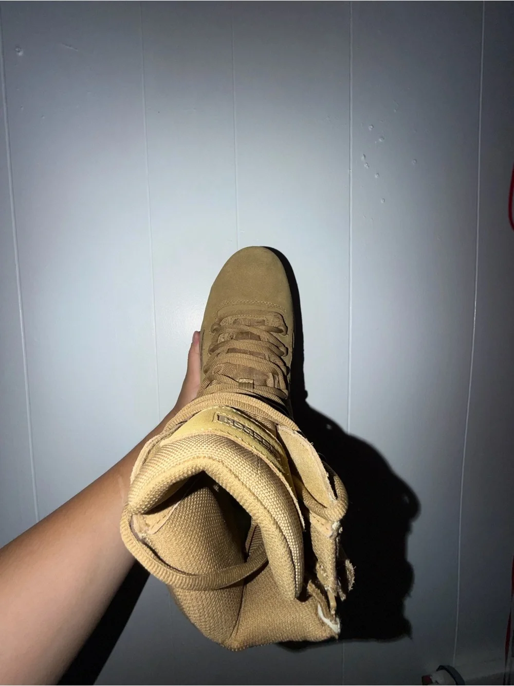 Men Reebok Rapid Response Stealth Tactical Boots Size 10.5W (NO BOX)